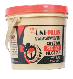 LITHREX RED GEL (75,000*) high-performance grease offering superior water resistance and protection against rust. Ideal for heavy-duty applications where equipment is exposed to water and harsh environmental conditions, such as construction and marine equipment.