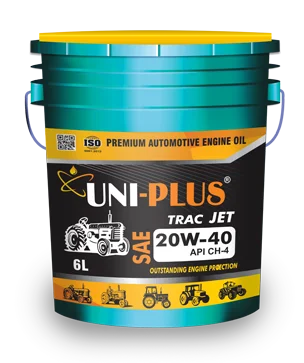 TRAC JET 20W-40 CH-4 high-performance engine oil designed for agricultural and commercial vehicle engines. Offers excellent protection under heavy loads and extreme conditions, reducing engine wear and increasing longevity.