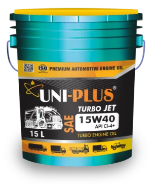 TURBO JET 15W-40 CI-4 PLUS Diesel Engine Oil for heavy-duty engines with API CI-4 PLUS performance