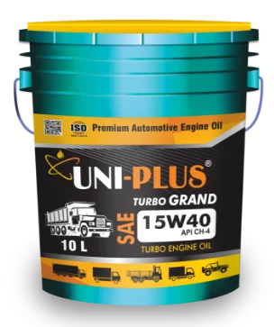 TURBO GRAND 15W40 CH-4 Diesel Engine Oil for high-load engines with API CH-4 performance